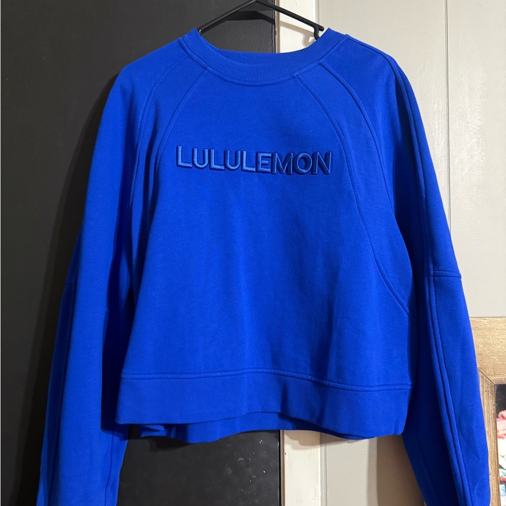 Lululemon Athletica Cobalt Blue Crewneck
